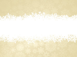 Image showing Elegant gold christmas background. EPS 8