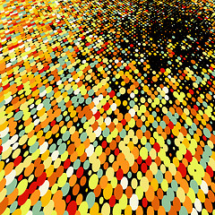 Image showing Multicolored Abstract Mosaic Background. EPS 8