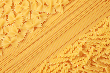 Image showing Pasta collection