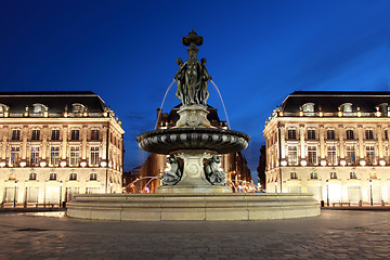 Image showing Bordeaux Place de la Bourse