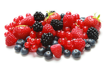 Image showing Berries on a white background