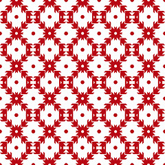 Image showing seamless dots and checkered pattern 