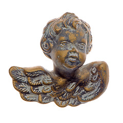 Image showing Old decorative angel 