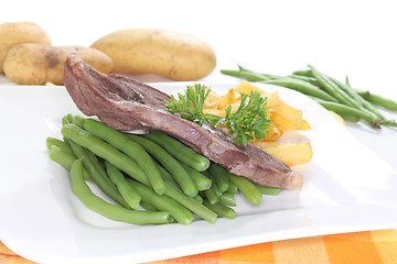 Image showing Lamb roast