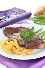 Image showing roast lamb