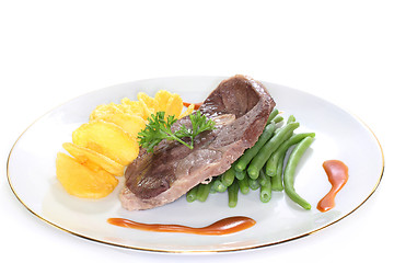 Image showing roast lamb