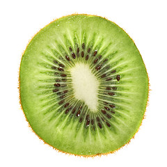 Image showing macro photo of kiwi