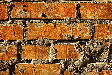 Image showing Grunge old bricks wall texture