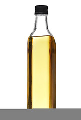 Image showing Olive oil bottle isolated on white