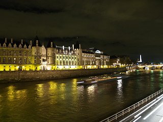 Image showing Senna river in the night