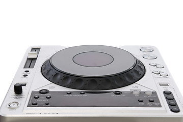Image showing dj mixer isolated on white