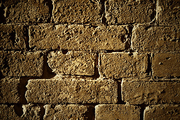 Image showing Grunge old bricks wall texture