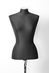 Image showing Clothing mannequin isolated on the white