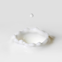 Image showing Milk splash