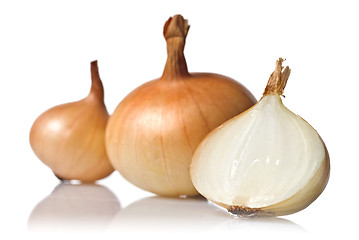 Image showing onion isolated on white