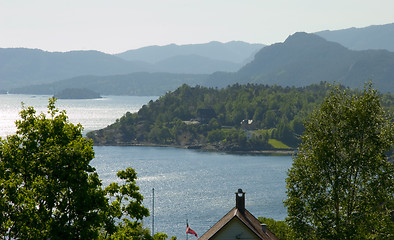 Image showing Fjordside