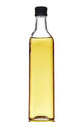 Image showing Olive oil bottle isolated on white