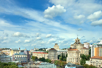 Image showing Kyiv center cityscape