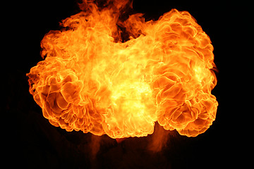 Image showing Fire breath