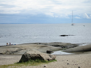 Image showing Beach at Hvasser