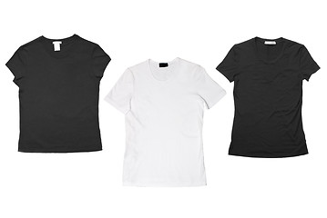 Image showing t-shirts isolated on white