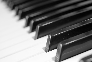 Image showing piano keyboard