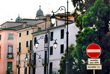 Image showing Vicenza architecture details