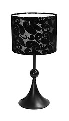 Image showing Black lamp