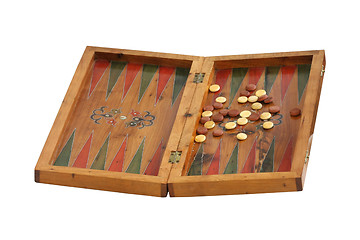 Image showing Backgammon board
