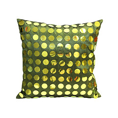 Image showing Green pillow