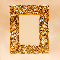 Image showing Gold frame