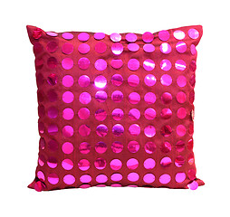 Image showing Pink pillow