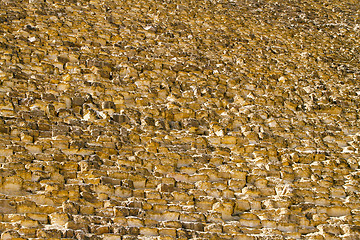 Image showing Great pyramid texture