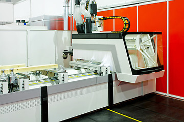 Image showing Wood machinery