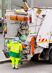 Image showing Garbage cleaner