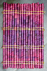 Image showing Purple mat