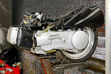 Image showing Scooter engine