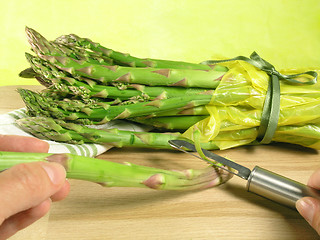 Image showing vegetable - asparagus
