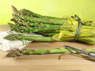 Image showing vegetable - asparagus