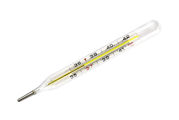 Image showing medical thermometer isolated on white