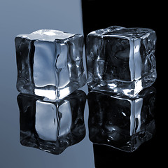 Image showing ice cubes