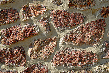 Image showing stone wall texture