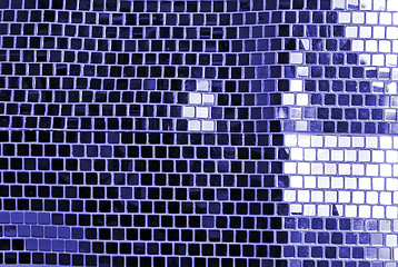 Image showing abstract blue background from squares