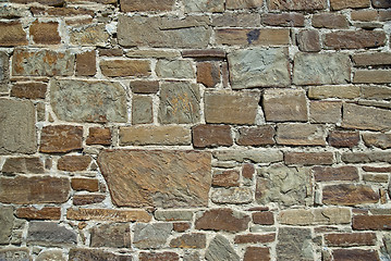 Image showing Stone wall texture