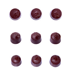 Image showing Chocolate on White