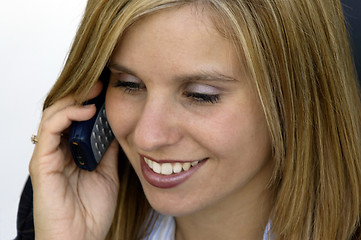 Image showing Young Business Woman