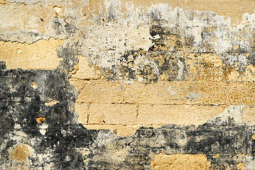 Image showing Old bricks wall texture