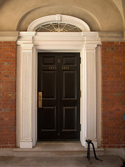 Image showing Empire style door