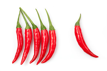 Image showing chili pepper isolated on white