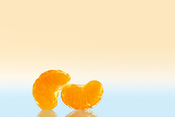 Image showing mandarins making love